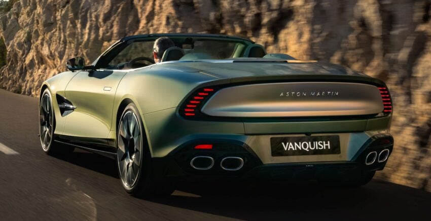 第三代 Aston Martin Vanquish Volante 全球首发, 号称全球最快、最强的前置引擎敞篷跑车, 搭载V12双涡轮引擎 292890
