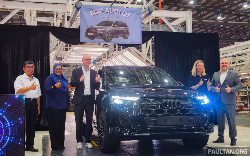 2025 Audi Q7 正式开始在彭亨州北根投产！第一款在东南亚和大马本地组装的 Audi 车型，预售价RM469k至489k 294654