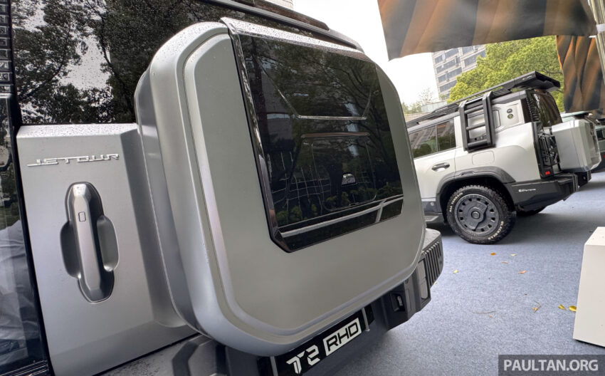 捷途 Jetour T2 上海车展实拍, 右驾版亮相, 主打越野的五人座旅行SUV, 搭载2.0T引擎与1.5L PHEV系统, 预计今年来马 294765