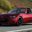 2025 Mazda MX-5 升级版与 35th Anniversary Edition 特仕版正式发布, 2.0L引擎, 可选手排或自排, 售价从29.4万起