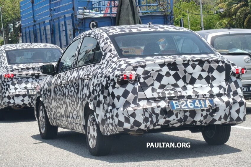 2025 Proton Saga MC3 路测再次被拍, 搭载LED头灯组? 293782