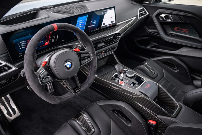 2025 G87 BMW M2 CS 全球首发, 3.0L六缸涡轮引擎的德系双门跑房, 3.8秒破百, 极速302km/h, 前置引擎后轮驱动 297307