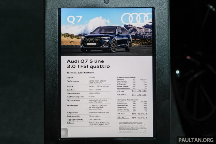 2025 Audi Q7 CKD正式发布, 搭载3.0L V6 TFSI引擎, 5.6秒破百, 标配原厂S line运动化外观与内装套件, 售价46.2万起 296077