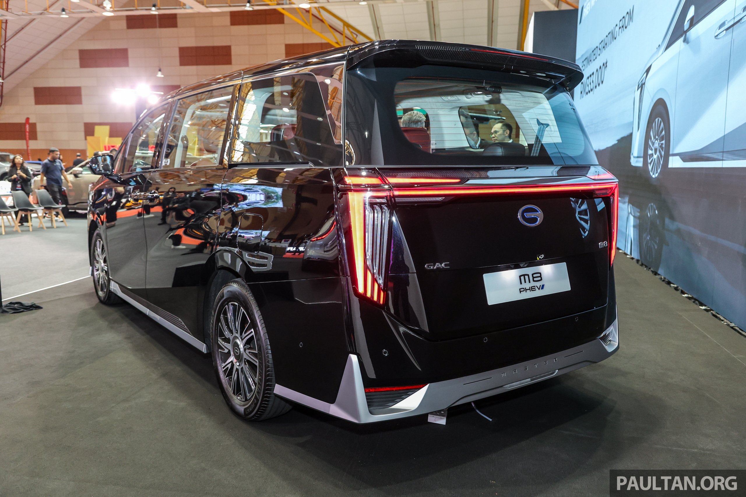 广汽 GAC M8 本地开放预订！中系大型豪华MPV，搭载 PHEV 插混系统，综合续航里程破1,000km，售RM333k起