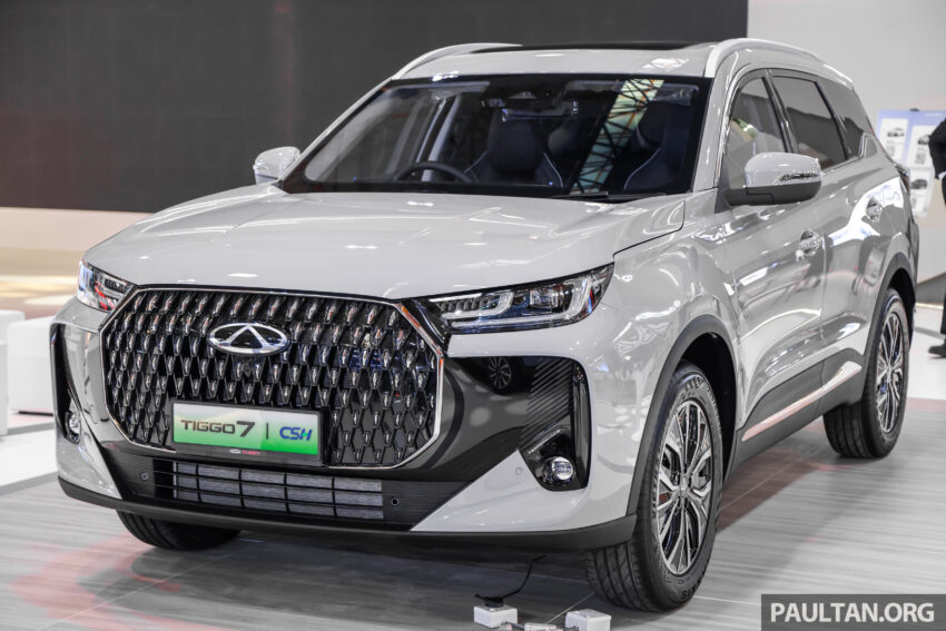 Chery Tiggo 7 CSH PHEV 于大马车展亮相！前脸酷似 Tiggo 8，95公里纯电续航，输出功率达347 PS / 525 Nm 295823