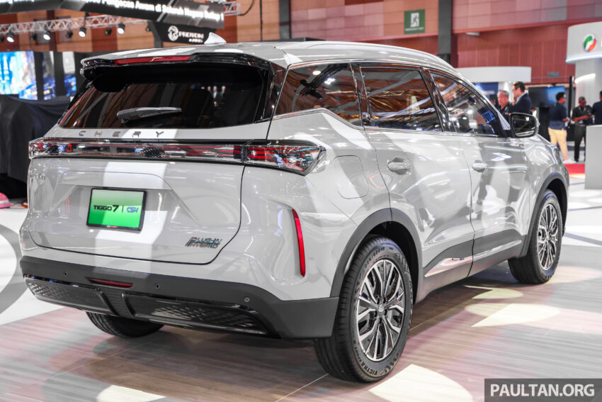 Chery Tiggo 7 CSH PHEV 于大马车展亮相！前脸酷似 Tiggo 8，95公里纯电续航，输出功率达347 PS / 525 Nm 295824