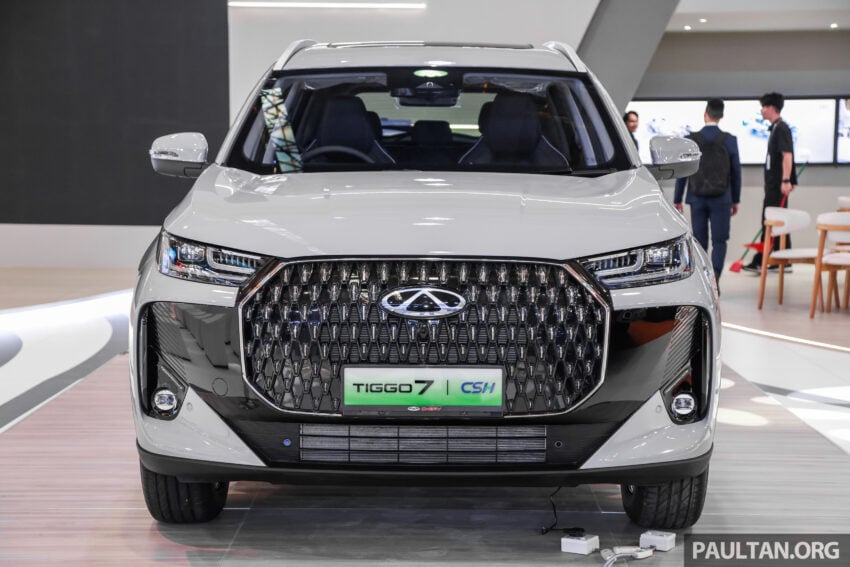 Chery Tiggo 7 CSH PHEV 于大马车展亮相！前脸酷似 Tiggo 8，95公里纯电续航，输出功率达347 PS / 525 Nm 295826