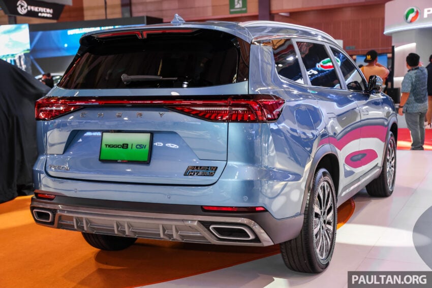 Chery Tiggo 8 CSH PHEV 亮相本地车展, 1.5L PHEV混动系统, 油电综合里程号称可达1,200公里, 下半年正式来马! 296330
