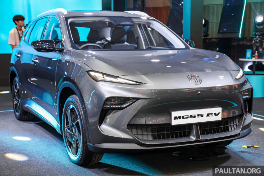 2025 MG S5 EV 大马车展亮相！划分 Com 和 Lux 两种版本，料售RM115k起！“早鸟”可享RM5k回扣和免费充电器 295975