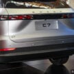 Omoda C7 大马汽车展亮相！纯汽油版本，极可能搭载与 Jaecoo J7 相同的 1.6T + AWD 动力系统，有望今年面市