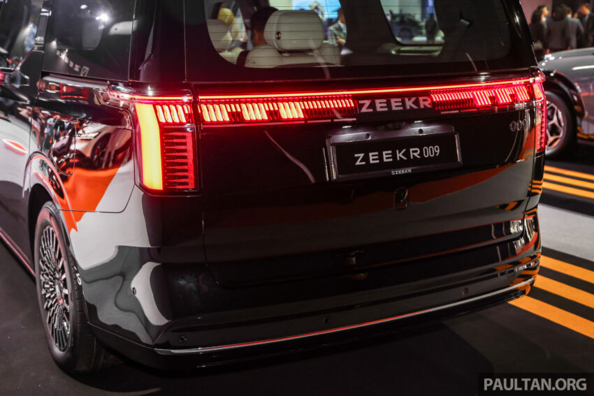 极氪 Zeekr 009 本地追加 Executive 入门车型, 单马达前驱配置, 7.9秒破百, 极速210km/h, 配备稍减, 优惠价31万令吉 296013