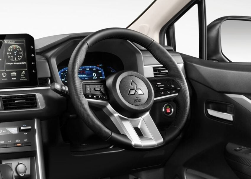 2025 Mitsubishi Xpander 与 Xpander Cross 小改款印尼首发, 终于有6气囊, 全新方向盘, 数位仪表+10寸萤幕主机 296533