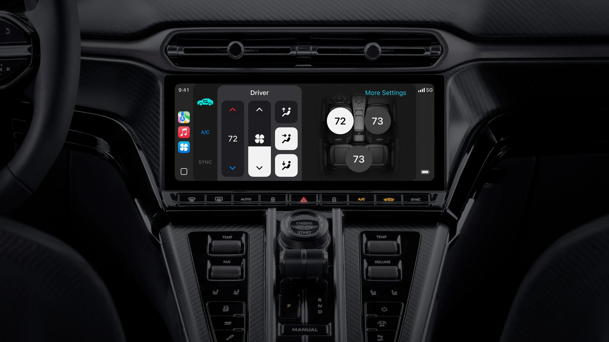 新一代 Apple CarPlay Ultra 正式登场！深度整合车辆控制功能，可掌控车内所有屏幕；Aston Martin 新车率先搭载
