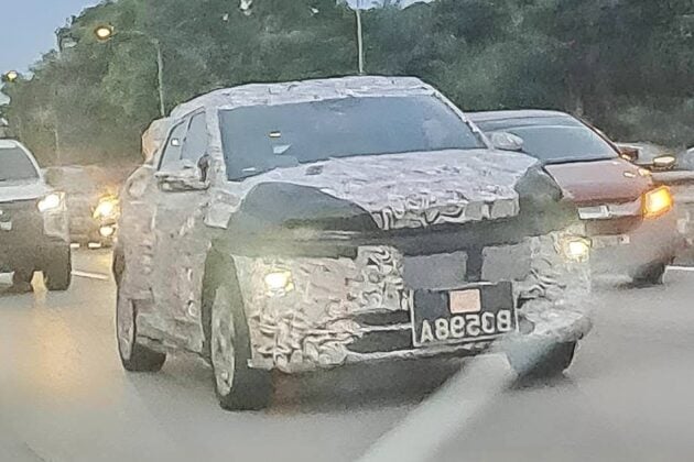 Perodua 首款电动车 eMO EV 上路测试被拍, 今年正式发布