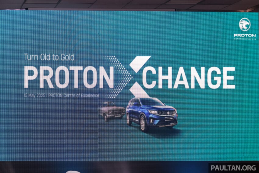宝腾推旧车置换计划，15年车龄以上私家和商用车报废并换购全新 Proton 车型可获RM2,000折扣，以及一年免付路税 296488