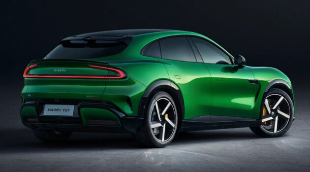 小米 Xiaomi YU7 正式发布, 纯电高性能SUV, 最快3.23秒破百, 极速253km/h, 充电15分钟可行驶620公里, 7月中国开卖