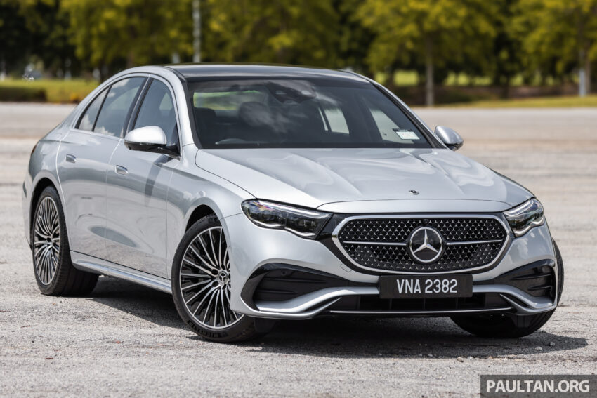 试驾：全新大改款 W214 Mercedes-Benz E 350 e AMG Line！真正焕然“E”新，终于不再是大哥 S-Class 的替身 299005