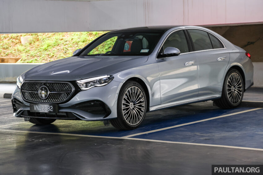 试驾：全新大改款 W214 Mercedes-Benz E 350 e AMG Line！真正焕然“E”新，终于不再是大哥 S-Class 的替身 299047