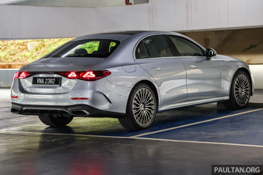 试驾：全新大改款 W214 Mercedes-Benz E 350 e AMG Line！真正焕然“E”新，终于不再是大哥 S-Class 的替身 299049