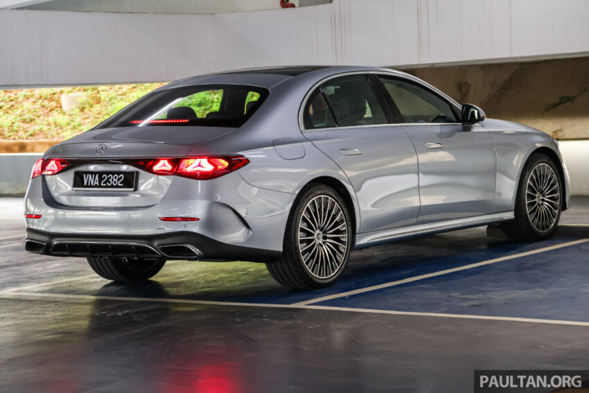 试驾：全新大改款 W214 Mercedes-Benz E 350 e AMG Line！真正焕然“E”新，终于不再是大哥 S-Class 的替身 299050