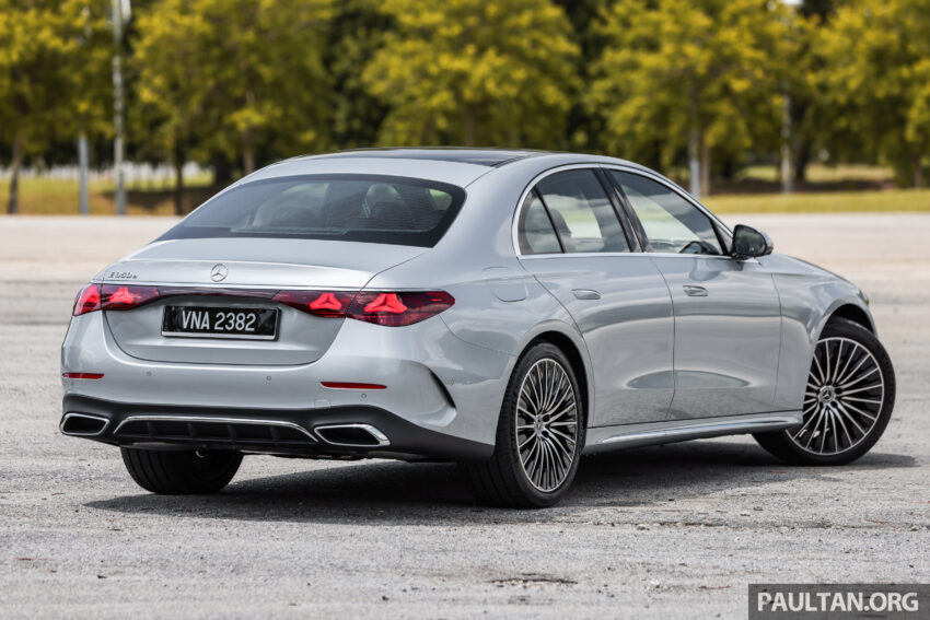 试驾：全新大改款 W214 Mercedes-Benz E 350 e AMG Line！真正焕然“E”新，终于不再是大哥 S-Class 的替身 299007