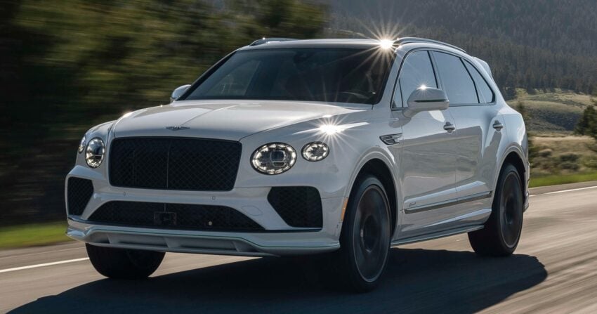 2025 Bentley Bentayga Speed 本地开放接单, 新车价从280万令吉起, 改用4.0L V8双涡轮增压引擎, 3.4秒破百 298980
