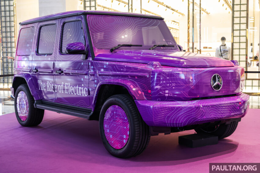 Merceds-Benz G580 本地提前亮相, 纯电版的 G-Class, 4.7秒破百, 极速180km/h, 续航里程最长可达473公里 297933