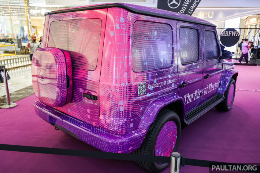 Merceds-Benz G580 本地提前亮相, 纯电版的 G-Class, 4.7秒破百, 极速180km/h, 续航里程最长可达473公里 297935