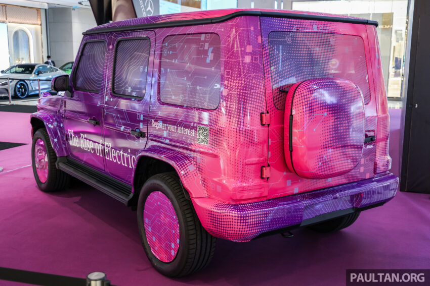 Merceds-Benz G580 本地提前亮相, 纯电版的 G-Class, 4.7秒破百, 极速180km/h, 续航里程最长可达473公里 297936