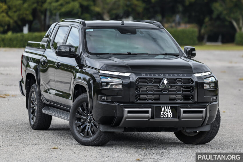 2025 Mitsubishi Triton Athlete 升级版完整实拍图集, 价格下调但配备却更好, 新车价15.99万, 享5年原厂免费保养配套 299778