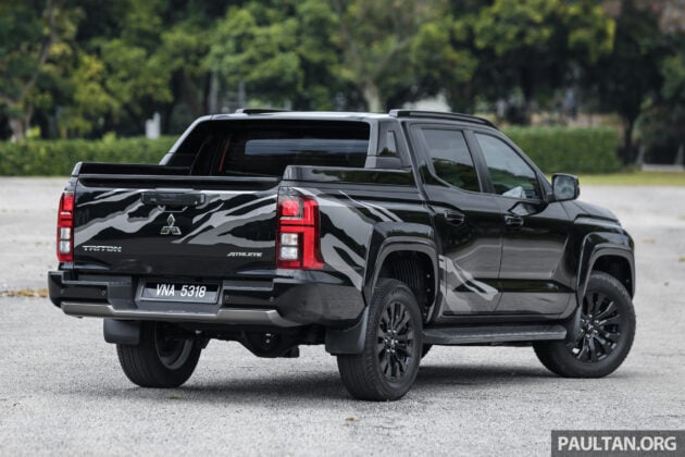 2025 Mitsubishi Triton Athlete 升级版完整实拍图集, 价格下调但配备却更好, 新车价15.99万, 享5年原厂免费保养配套