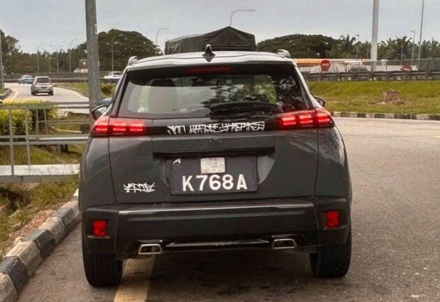 2025 Peugeot 2008 小改款现身大道休息站, 意味将来马?