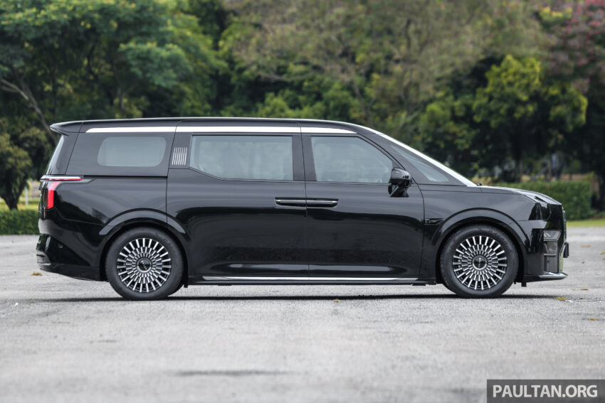 2025 Zeekr 009 Ultra Luxury 纯电动六人座豪华大型MPV完整新车实拍图集, 续航里程可达582公里, 售价36万令吉 299478