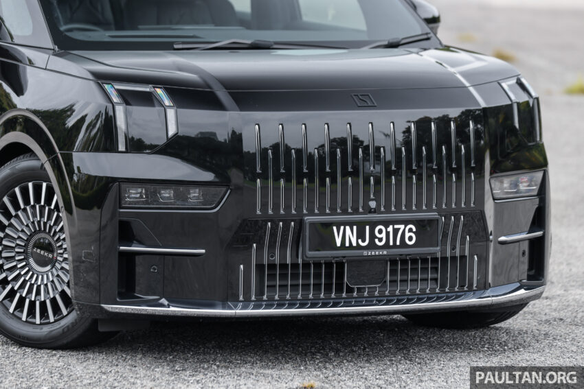 2025 Zeekr 009 Ultra Luxury 纯电动六人座豪华大型MPV完整新车实拍图集, 续航里程可达582公里, 售价36万令吉 299479