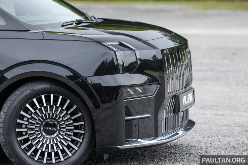 2025 Zeekr 009 Ultra Luxury 纯电动六人座豪华大型MPV完整新车实拍图集, 续航里程可达582公里, 售价36万令吉 299481