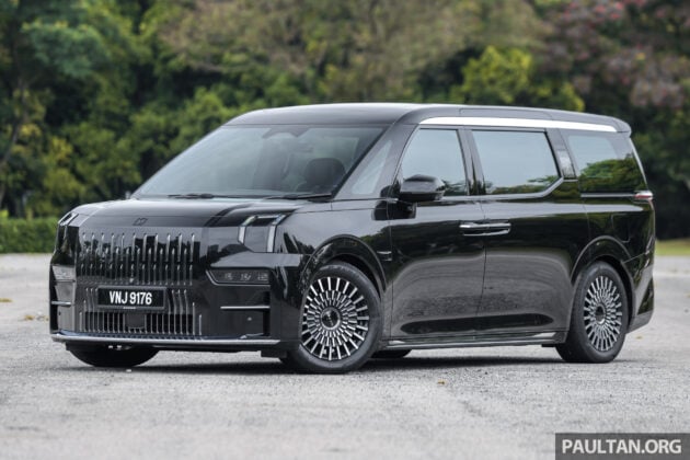 2025 Zeekr 009 Ultra Luxury 纯电动六人座豪华大型MPV完整新车实拍图集, 续航里程可达582公里, 售价36万令吉