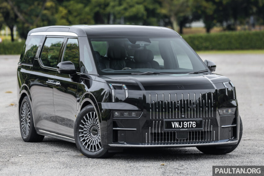 2025 Zeekr 009 Ultra Luxury 纯电动六人座豪华大型MPV完整新车实拍图集, 续航里程可达582公里, 售价36万令吉 299467