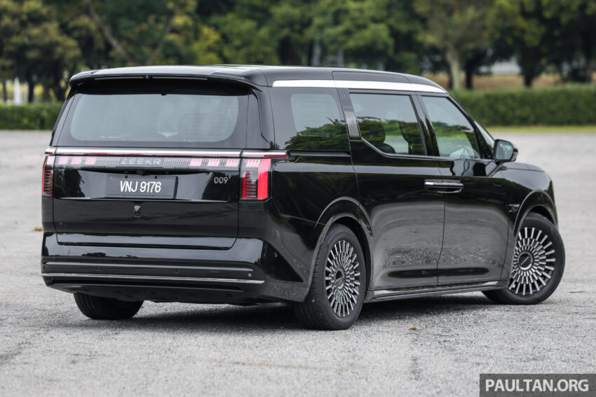 2025 Zeekr 009 Ultra Luxury 纯电动六人座豪华大型MPV完整新车实拍图集, 续航里程可达582公里, 售价36万令吉 299469