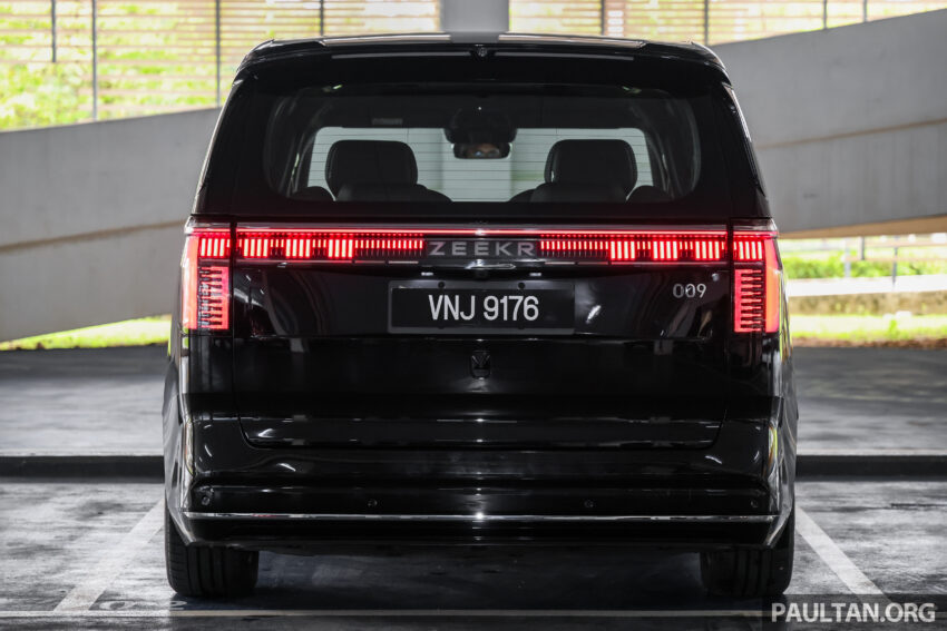 2025 Zeekr 009 Ultra Luxury 纯电动六人座豪华大型MPV完整新车实拍图集, 续航里程可达582公里, 售价36万令吉 299516