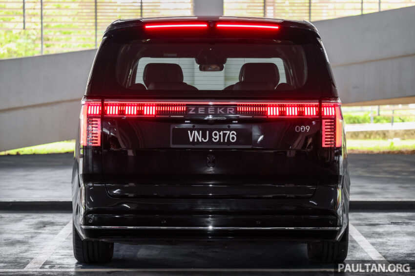 2025 Zeekr 009 Ultra Luxury 纯电动六人座豪华大型MPV完整新车实拍图集, 续航里程可达582公里, 售价36万令吉 299517