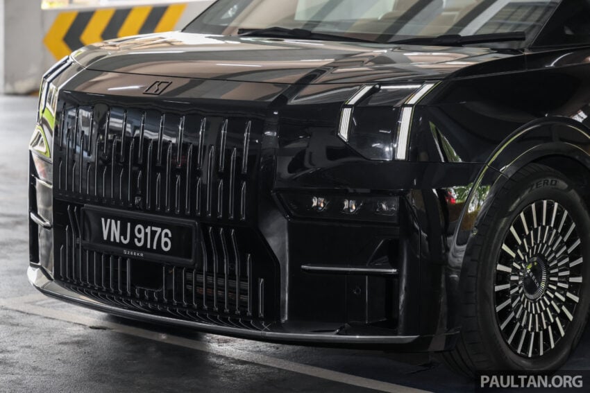 2025 Zeekr 009 Ultra Luxury 纯电动六人座豪华大型MPV完整新车实拍图集, 续航里程可达582公里, 售价36万令吉 299518