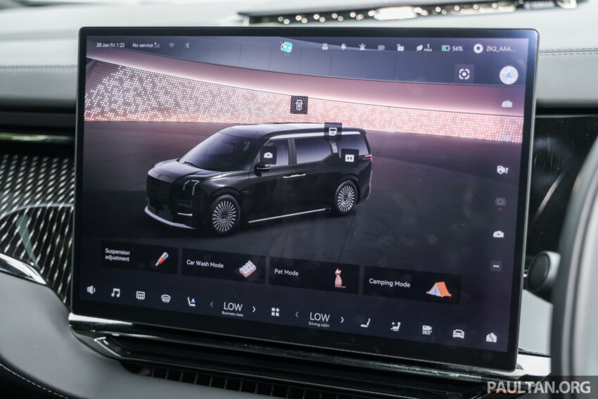 2025 Zeekr 009 Ultra Luxury 纯电动六人座豪华大型MPV完整新车实拍图集, 续航里程可达582公里, 售价36万令吉 299543