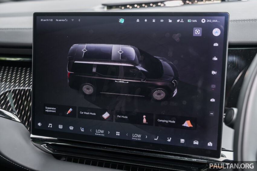 2025 Zeekr 009 Ultra Luxury 纯电动六人座豪华大型MPV完整新车实拍图集, 续航里程可达582公里, 售价36万令吉 299544