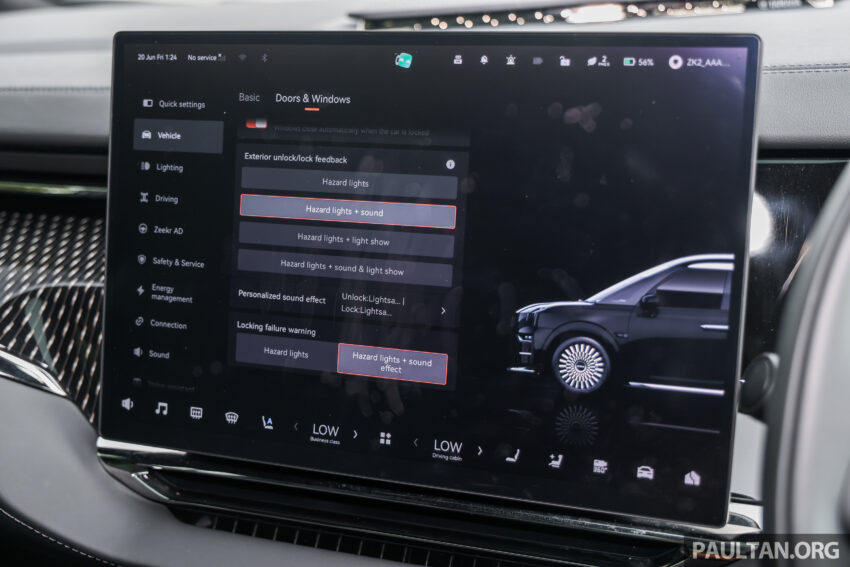 2025 Zeekr 009 Ultra Luxury 纯电动六人座豪华大型MPV完整新车实拍图集, 续航里程可达582公里, 售价36万令吉 299553