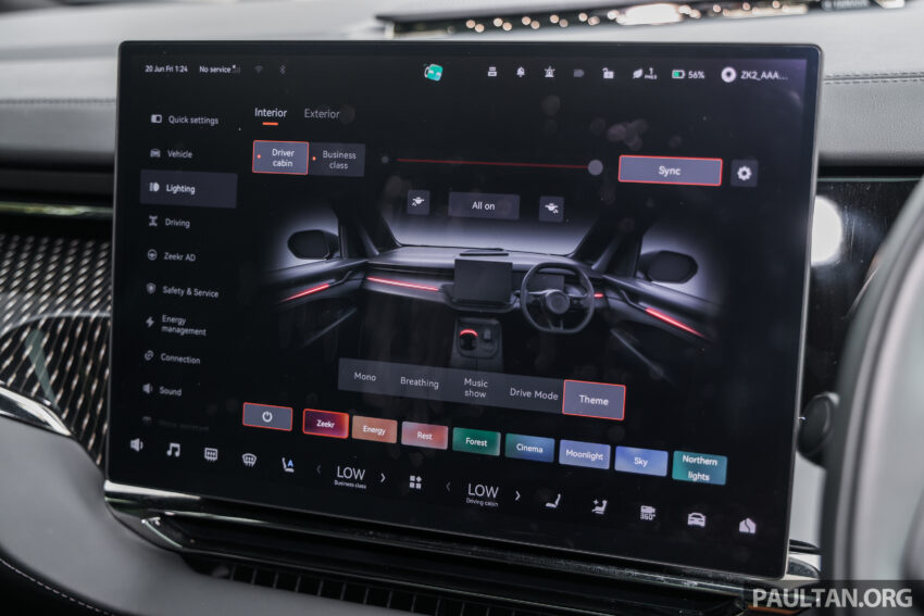 2025 Zeekr 009 Ultra Luxury 纯电动六人座豪华大型MPV完整新车实拍图集, 续航里程可达582公里, 售价36万令吉 299554