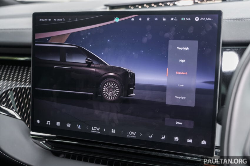 2025 Zeekr 009 Ultra Luxury 纯电动六人座豪华大型MPV完整新车实拍图集, 续航里程可达582公里, 售价36万令吉 299591