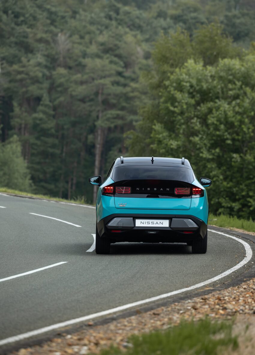 2026 Nissan Leaf 大改款全球首发, 从五门掀背变成SUV, 续航里程最长604公里, 150kW 快充, 35分钟可充电至80% 299253