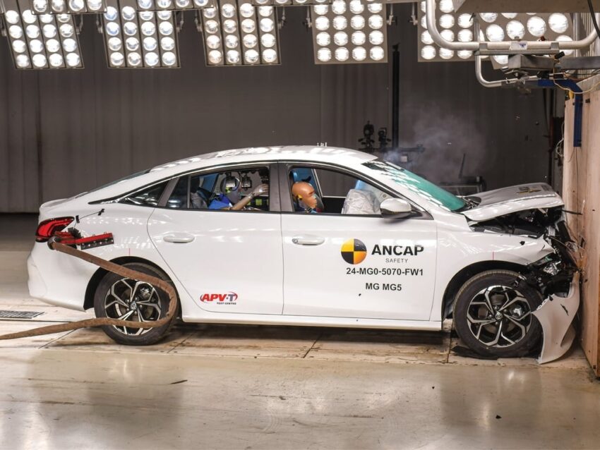 澳洲 MG5 安全配备升级再送测, 这次获 ANCAP 颁三颗星 297450
