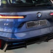 2025 BMW iX 小改款登陆大马, 提供 xDrive45 Sport 与 xDrive60 M Sport Pro, 续航里程达701公里, 售RM426k起