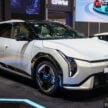 Kia EV4 纯电四门房车东南亚首秀亮相印尼车展, 400V电动架构, 7.4秒破百, 续航里程可达630公里, 29分钟充电至80%